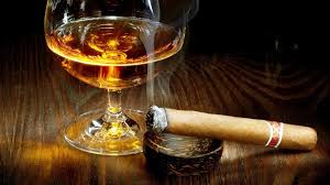 cigar with brandy