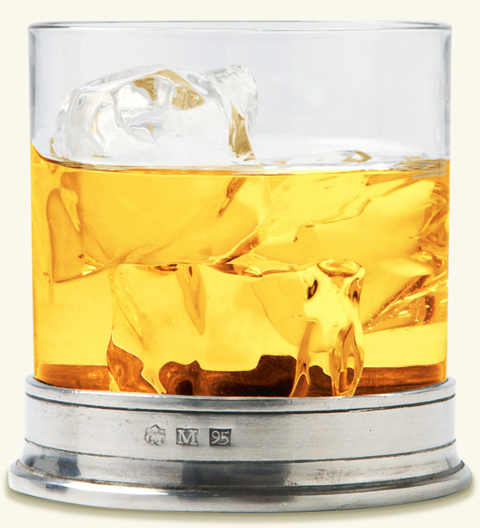double old fashion glass