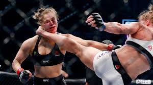 holm knocking out rousey